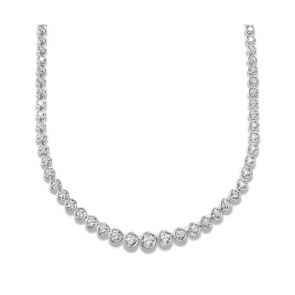 Diamond Riviera Necklace Goldstein's Jewelers Mobile, AL