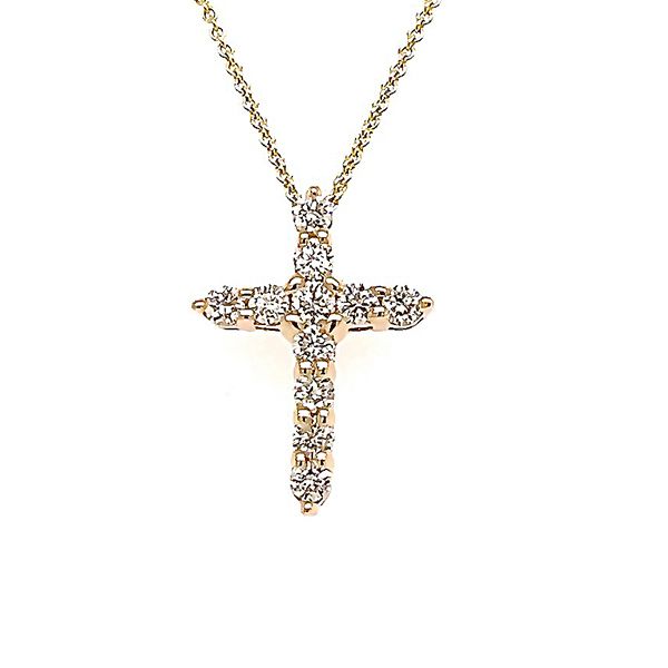 Diamond Cross Pendant Goldstein's Jewelers Mobile, AL