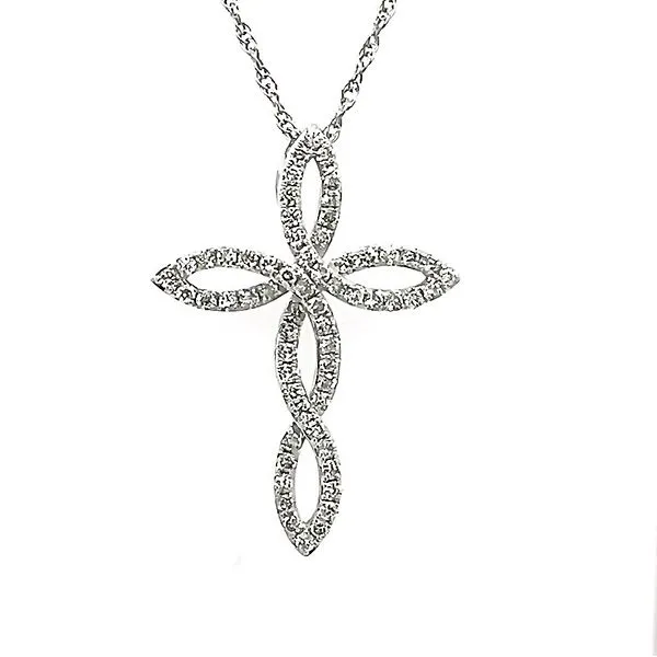 Diamond Cross Pendant Goldstein's Jewelers Mobile, AL