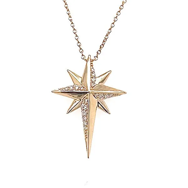 Diamond Star Necklace Goldstein's Jewelers Mobile, AL