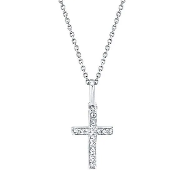 Diamond Cross Necklace Goldstein's Jewelers Mobile, AL