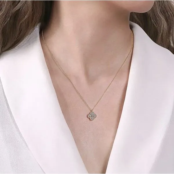 Gabriel Hampton Diamond Necklace Image 3 Goldstein's Jewelers Mobile, AL