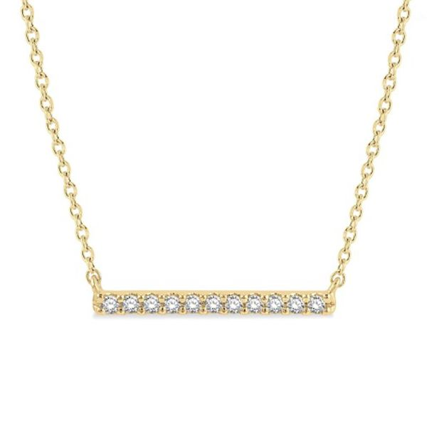 Diamond Bar Necklace Goldstein's Jewelers Mobile, AL