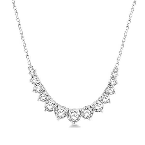 Diamond Graduated Necklace Goldstein's Jewelers Mobile, AL