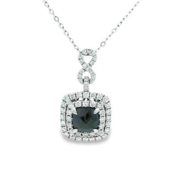 Black and White Diamond Pendant Goldstein's Jewelers Mobile, AL