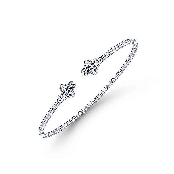 Gabriel Bujukan Diamond Cuff Bracelet Image 2 Goldstein's Jewelers Mobile, AL