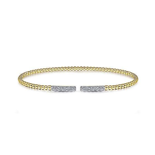Gabriel Bujukan Diamond Cuff Bracelet Goldstein's Jewelers Mobile, AL