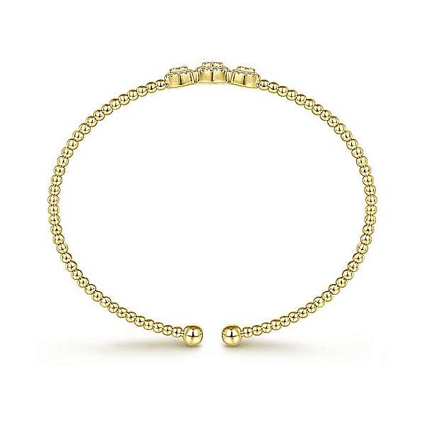 Gabriel Bujukan Diamond Station Bangle Bracelet Image 3 Goldstein's Jewelers Mobile, AL