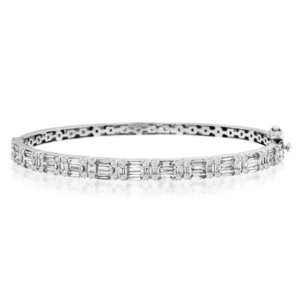 Diamond Bangle Bracelet Goldstein's Jewelers Mobile, AL