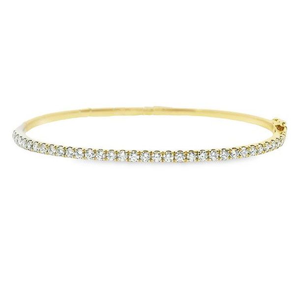 Diamond Bangle Bracelet Goldstein's Jewelers Mobile, AL