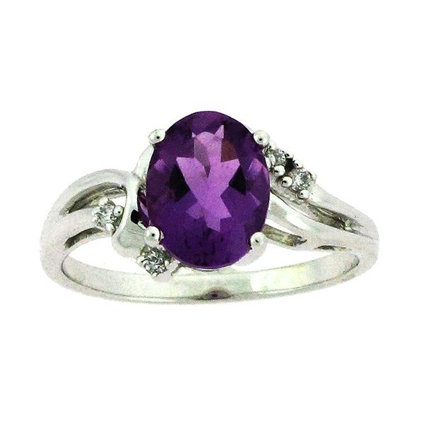 Amethyst and Diamond Ring Goldstein's Jewelers Mobile, AL