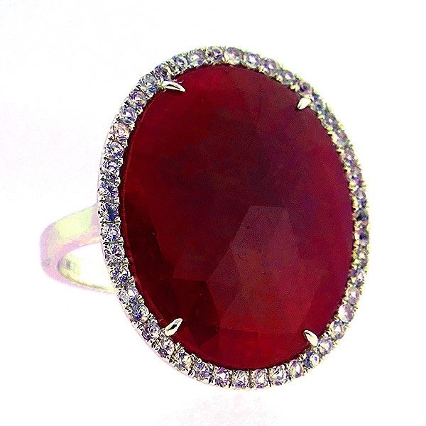 Ruby Slice Ring Goldstein's Jewelers Mobile, AL
