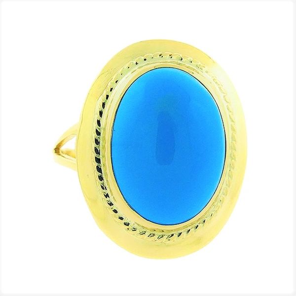 Sleeping Beauty Turquoise Ring Goldstein's Jewelers Mobile, AL