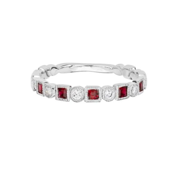 Ruby and Diamond Band Goldstein's Jewelers Mobile, AL
