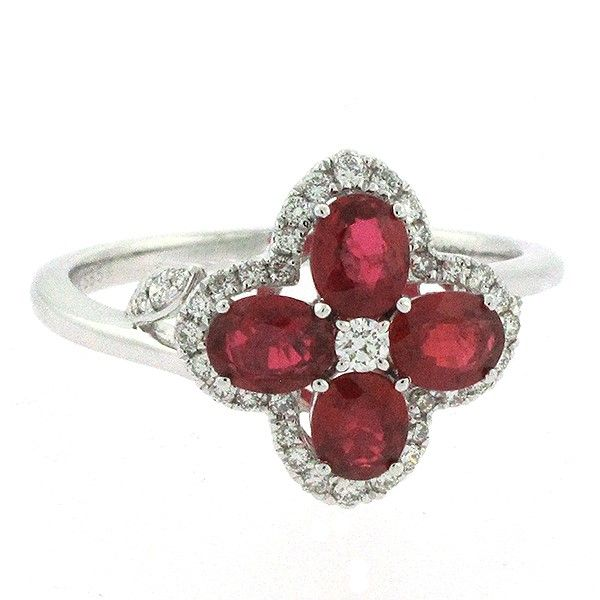 Ruby & Diamond Ring Goldstein's Jewelers Mobile, AL