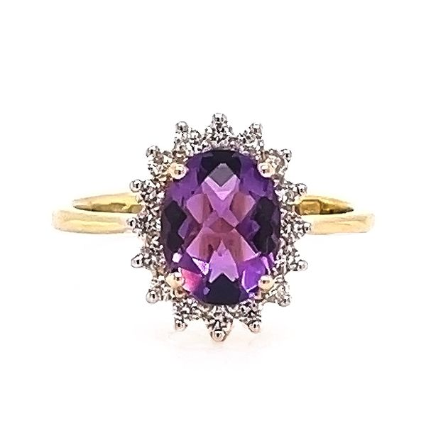 Amethyst and Diamond Ring Goldstein's Jewelers Mobile, AL