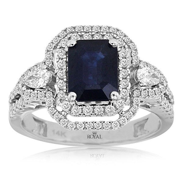 Sapphire and Diamond Ring Goldstein's Jewelers Mobile, AL