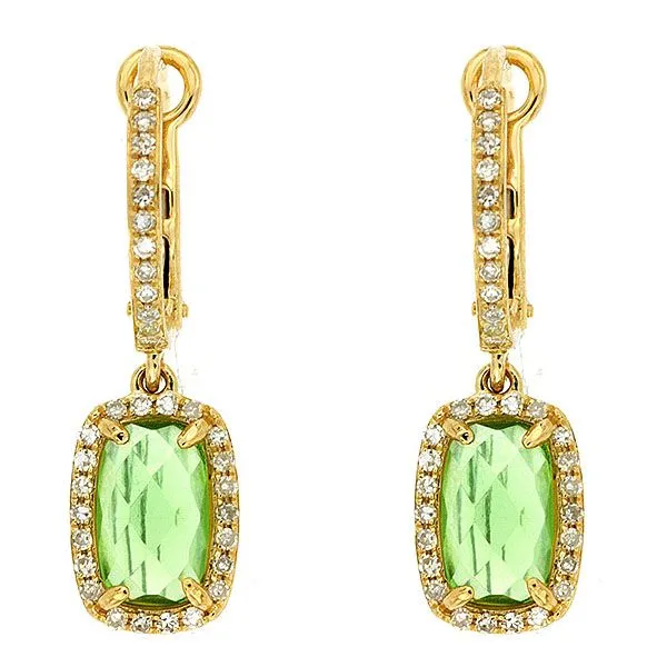 Colored Stone Earrings Goldstein's Jewelers Mobile, AL