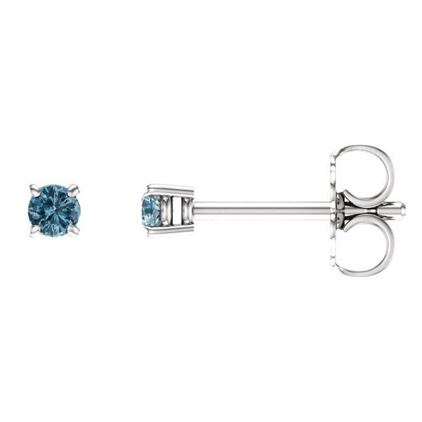 Blue Topaz Earrings Goldstein's Jewelers Mobile, AL