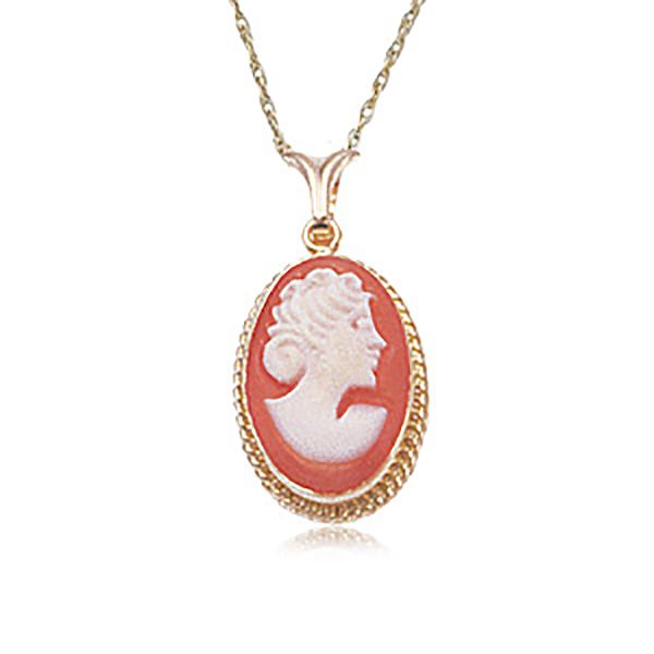 Cameo Necklace Goldstein's Jewelers Mobile, AL