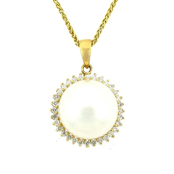 Pearl Pendant Goldstein's Jewelers Mobile, AL