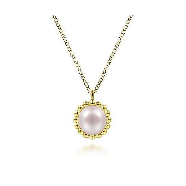 Gabriel Bujukan Freshwater Pearl Necklace Goldstein's Jewelers Mobile, AL