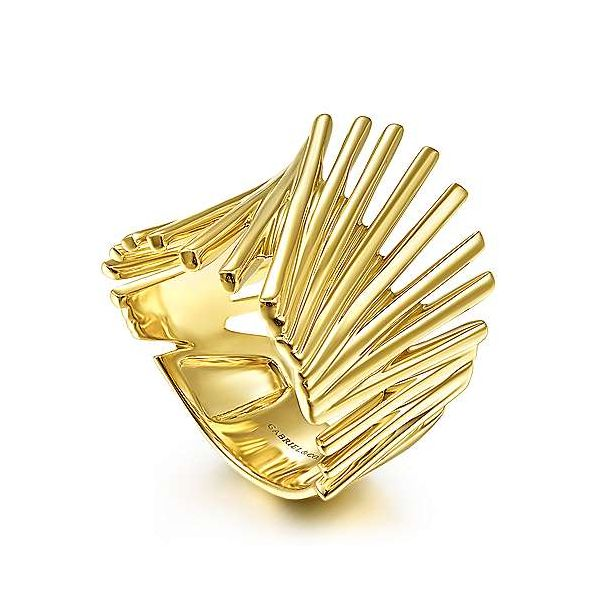 Gabriel Stacked Cage Ring Image 3 Goldstein's Jewelers Mobile, AL