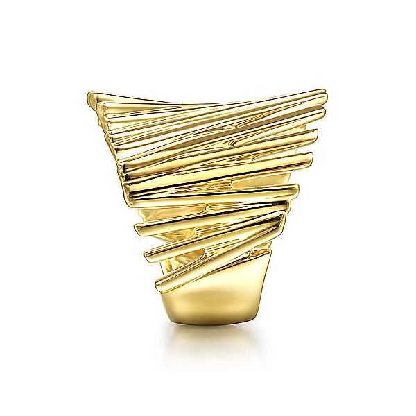 Gabriel Stacked Cage Ring Image 4 Goldstein's Jewelers Mobile, AL