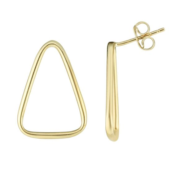 Triangle Earrings Goldstein's Jewelers Mobile, AL