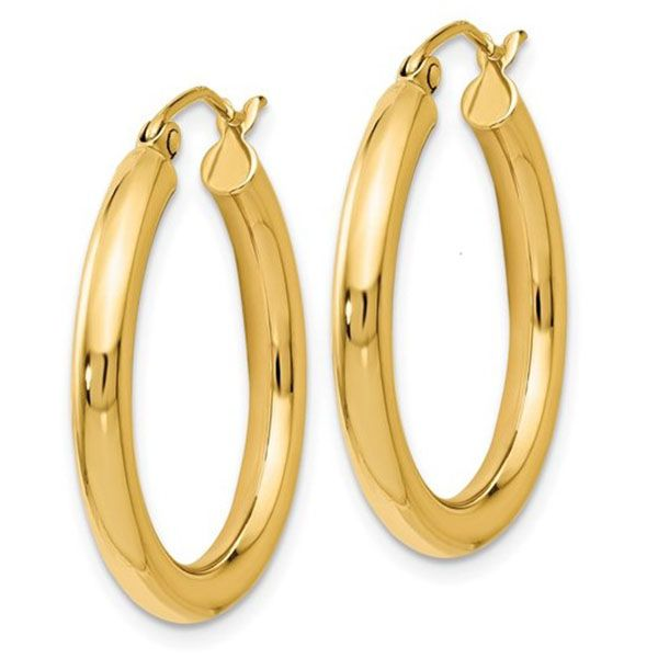 Hoop Earrings Image 2 Goldstein's Jewelers Mobile, AL