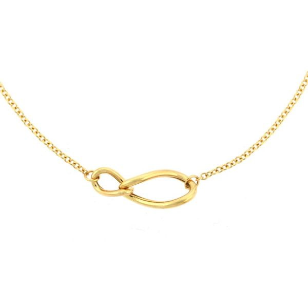 Double Hoop Necklace Goldstein's Jewelers Mobile, AL