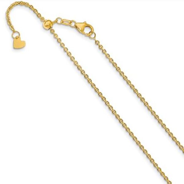 Adjustable Cable Chain Goldstein's Jewelers Mobile, AL