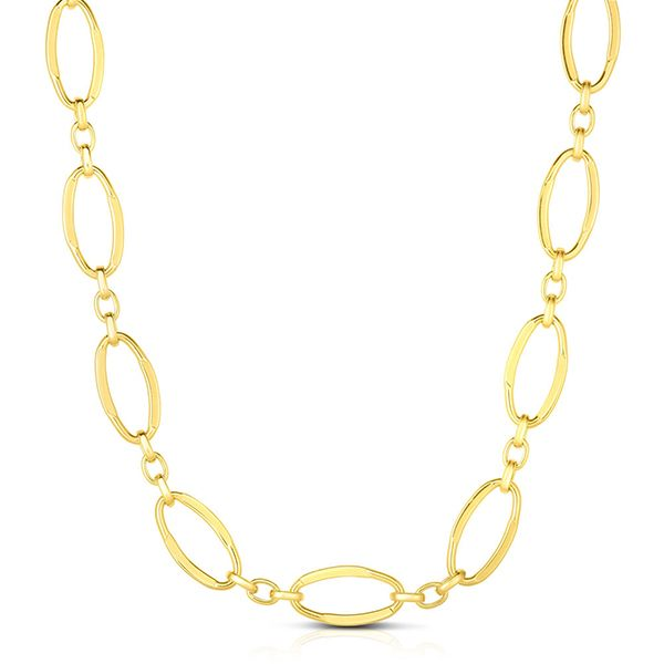 Oval Link Necklace Goldstein's Jewelers Mobile, AL