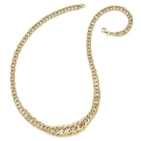 Graduated Link Necklace Goldstein's Jewelers Mobile, AL