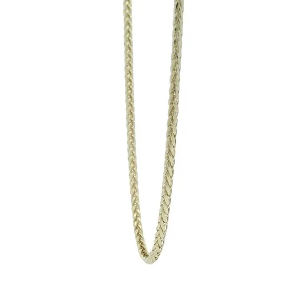 14 Karat Yellow Gold 3.2mm Palm Link Chain – 18