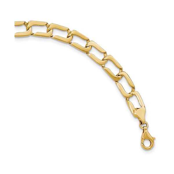 Polished Link Bracelet Goldstein's Jewelers Mobile, AL