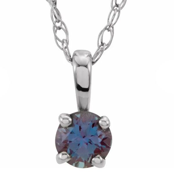 Imitation Alexandrite Necklace Goldstein's Jewelers Mobile, AL