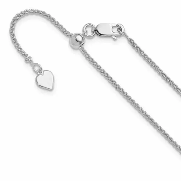 Adjustable Spiga Chain Image 2 Goldstein's Jewelers Mobile, AL