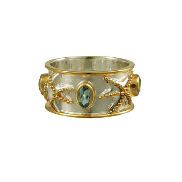 Michou Aquarium Ring Goldstein's Jewelers Mobile, AL