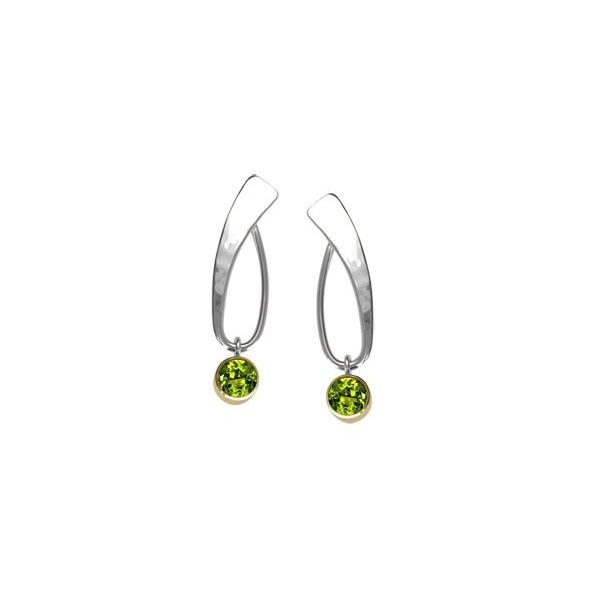 E. L. Designs BeBop Peridot Earrings Goldstein's Jewelers Mobile, AL