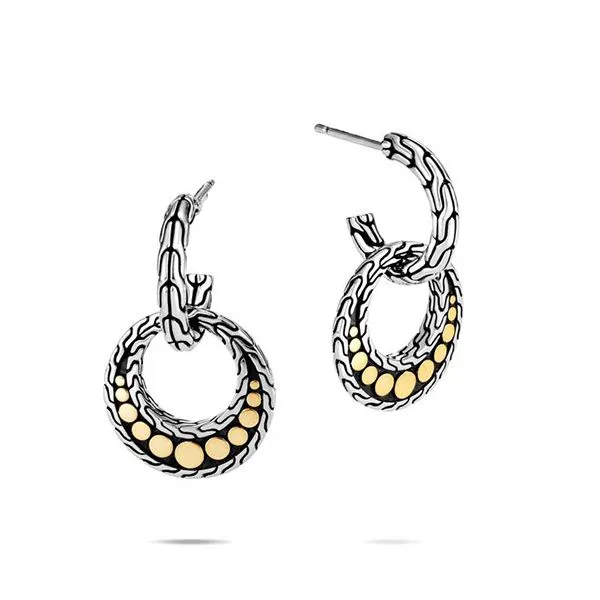 John Hardy Dot Drop Earrings Goldstein's Jewelers Mobile, AL