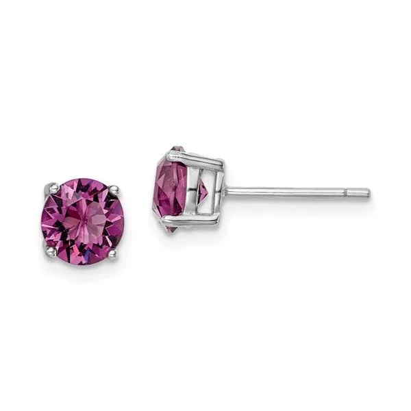 Februrary Birthstone Earrings Goldstein's Jewelers Mobile, AL