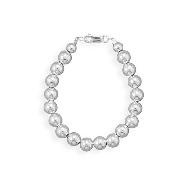 Sterling Silver Bead Bracelet Goldstein's Jewelers Mobile, AL