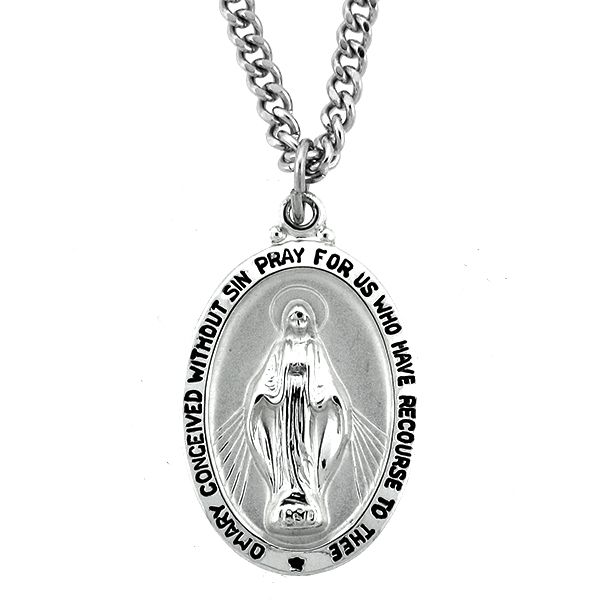 Miraculous Medal Necklace Goldstein's Jewelers Mobile, AL