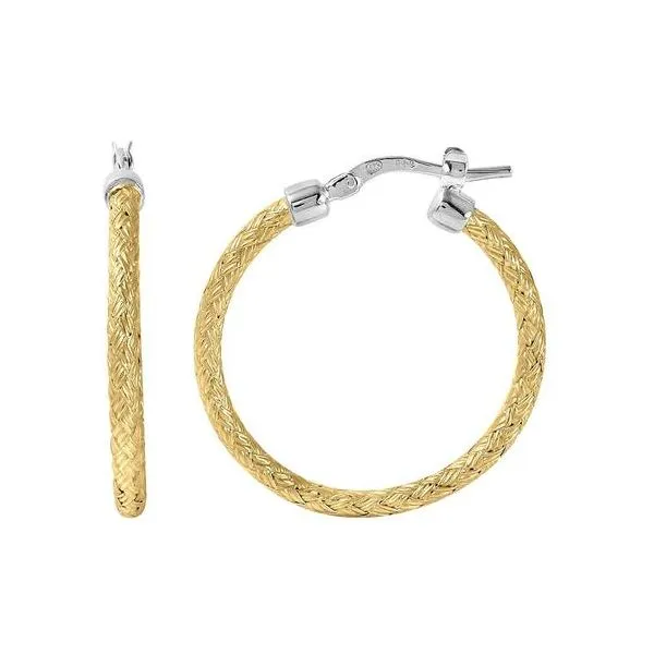 Charles Garnier Hoop Earrings Goldstein's Jewelers Mobile, AL