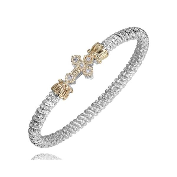 Vahan Diamond Cross Bracelet Goldstein's Jewelers Mobile, AL