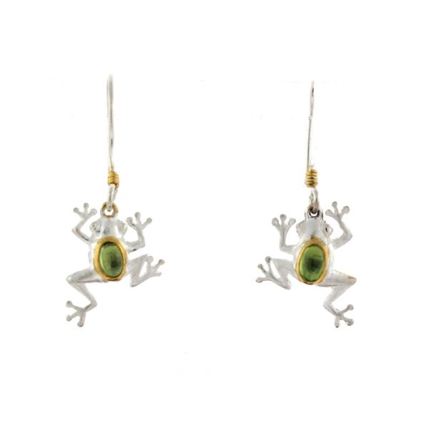 Michou Poseidon's Treasures Frog Earrings Goldstein's Jewelers Mobile, AL