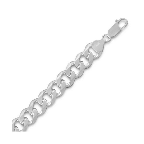 Beveled Curb Chain Bracelet Goldstein's Jewelers Mobile, AL