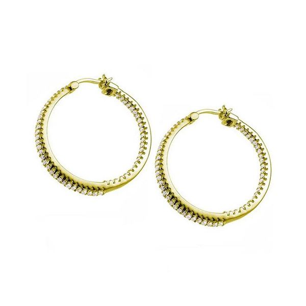 Elle Rodeo Drive Hoop Earrings Goldstein's Jewelers Mobile, AL