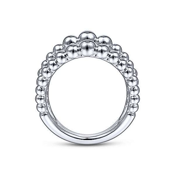 Gabriel Split Band Ring Image 2 Goldstein's Jewelers Mobile, AL